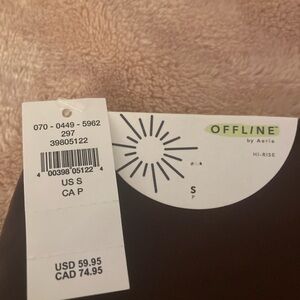 OFFLINE by Aerie Brown Hi-Rise Flare Leggings BRAND NEW great deal
